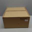 WUZUPS Chandelier Rustic Farmhouse Industrial Round Ceiling Pendant LED Light Fixture with Clear Glass Shades for Dining Room Kitchen Island Foyer Entryway, H 17" x W 13.4", E26 Base, Gold