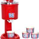 iscream Genuine ICEE at Home Soft Serve Ice Cream Maker for Classic Shakes and Drinks