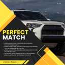 2pcs Front & Rear Bumper Lower Valance Panel Molding Compatible with 4Runner 2014-2023 Matte Black Lower Valance Panel