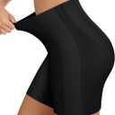 OEAK Tummy Control Shapewear for Women Seamless Girdle High Waisted Body Shaper Underwear Panty Smooth Under Dress Shapewear (X-Large, Black)