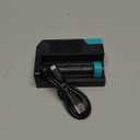 Universal Battery Tester, Dlypow Small Digital Battery Checker with LCD Display for Household Batteries AA AAA C D 9V 18650 CR123A LR44 CR2032 CR2 CRV3 1.5V/3V Button Cell Batteries, Cable Included