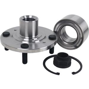 Autoround Front Wheel Hub and Bearing Assembly BR930591K Replacement for Honda Accord 2.3L 1998 1999 2000 2001 2002