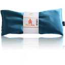Lavender Eye Pillow | Hot or Cold Weighted Satin Eye Mask Perfect for Sleeping, Yoga, Meditation | Gifts for Women, Birthday, Teachers | Natural Herbal Relaxation | Made in USA (Aqua)