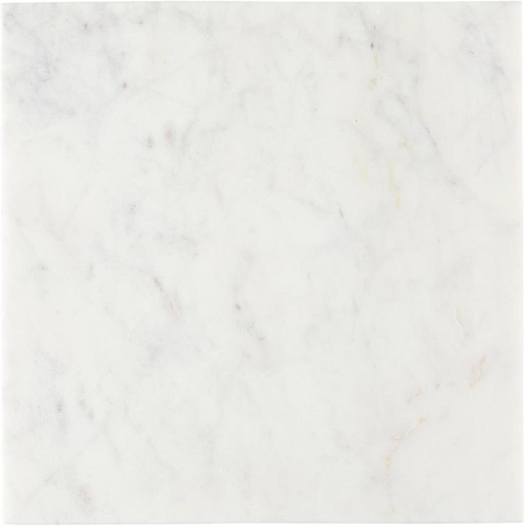 Santa Barbara Design Studio Marble Charcuterie Boards Cheese Board Cutting Board, 10" Square, White