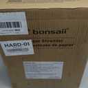 Bonsaii 12-Sheet Cross Cut Paper Shredder, 5.5 Gal Home Office Heavy Duty Shredder for Paper, Credit Card, Mail, Staples, with Transparent Window, High Security Level P-4 (C275-A)