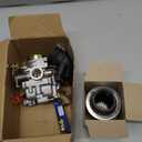 High-Performance 50CC 4-Stroke GY6 Carburetor for 49cc-50cc Scooters and Mopeds, Compatible with 139QMB 139QMA Engines, Includes Intake Manifold