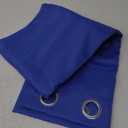 Diraysid Royal Blue Grommet Blackout Curtains for Bedroom Thermal Insulated Room Darkening Curtains Drapes, 42 x 84 inch, 2 Panels