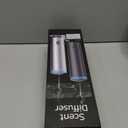 Waterless Scent Diffuser Starter Kit - 1500 Sq Ft Coverage, Scent Diffuser for Home, Hotel, Studio, Essential Oil Diffuser Large Room, 7 Mood Lights Setting, 5 Essential Oils Included, Black, 11.50In