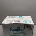 Pampers Sensitive Baby Wipes, Water Based, Clinically Proven, Hypoallergenic, and Unscented for Babies, 1008 Wipes Total (18 Flip-Top Packs)