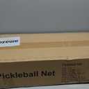 Fostoy Pickleball Net, Pro Aluminum Frame with Dual-Side Tensioning System, 22FT