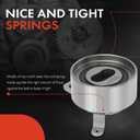 A-Premium Belt Tensioner Assembly with Pulley Compatible with Toyota Corolla 1993-1997, Celica 1994-1997 & Geo Prizm 1989-1997, 1.6L 1.8L