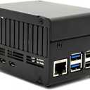 KKSB Case for Raspberry Pi 5 with Space for Hats, Add-on Boards, Cooler, and NVMe Hats