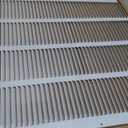 20x20 Return Air Grille(Duct Opening Size),Air Return Vent Cover,Flat Vent Cover,Rejillas De Aire Acondicionado para Casa,Return Air Grilles,Outer Dimensions:21.75"Wx21.75"H(20"Wx20"H, Duct Opening)