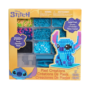 STITCH Disney Pixel Creations Bead Kit Lilo DIY Craft Set with 2500 Beads, Pegboards & Templates Creative Activity Toy for Girls & Boys Ages 6+