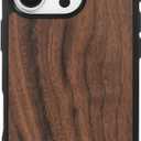 for iPhone 13 Pro Max Wood Case. Unique & Classy Shockproof Protective Cover. (Color Wood, iPhone 13 pro max (Walnut Wood, iPhone 13 pro 6.1")