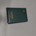 Passport Holder with Airtag Slot, Airtag Passport Wallet for Men, Slim Leather Passport Holder Case Family for Travel Anti-Lost, Green