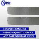 Centric Premium 111.09130 Rear Drum Brake Shoe Set for Selected Honda Civic/Fit/Insight 2006-2020 Model Year
