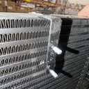 Intercooler Charge Air Cooler Compatible with 1994-2002 Dodge Ram 2500 5.9L 6-Cylinder Diesel Aluminum Black 52028724AB 52028724AC