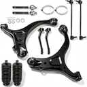 10-Pack Front Lower Control Arm Sway Bar link Replacement for S-anta Fe 2007-2012 Replacement for So-rento 2011-2013