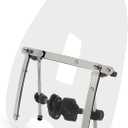 Universal 18"x16" Motorcycle Windshield Windscreen Compatible with Harley Davidson Sportster Dyna Glide Softail Honda Kawasaki Suzuki Yamaha Cruiser Savage Intruder Volusia Boulevard Vulcan Vn Clear