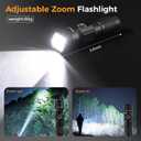 UNROEVS Rechargeable Mini Flashlight with Magnet,Pocket Flashlights High Lumens with Clip,1200 Lumens Compact LED Small Light and Long Range,EDC Flash Light for Everyday Carry.