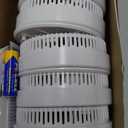 6 Packs, 2 in 1,Smoke Carbon Monoxide Detector,Carbon Monoxide Detectors/Smoke Alarm,85 dB Alarm,Large Screen Readout,Test Button,Battery Operated, Work State LED Flash,Easy Install