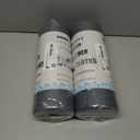 2 x Homaxy Tear Away Dish Cloths Rolls, 40 Sheets-11.8" X 11.8", Reusable Washable Dish Towels for Kitchen, Ultra Absorbent and Quick Drying Microfiber Cleaning Rags, Grey