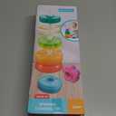 LBAIBB Spin Stack Toys,Baby Spinning Toy ABS Plastic and Color Rainbow Design,Focus on Children Educational and Interactive Learning's Stack Toys, Suitable for Gifts for Boys and Girls