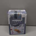 Electric Lunch Box Food Heater 100W, 4 in 1 Ultra Quick Heated Lunch Boxes for Adults 12V/24V/110V/220V Portable Food Warmer for Car/Truck/Office With Fork Spoon and Insulated Carry Bag (Pear White)