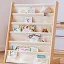G&W Gruwald Kids Bookshelf, Book Shelf for Kids Rooms, Toddler Bookshelf, Book Rack for Kid (Wood, Medium)