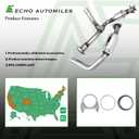 Catalytic Converter Compatible with Cadillac Escalade 2007-2010 6.2L, Chevrolet Silverado 1500 2009-2010, Tahoe 2008-2009, Avalanche 2009 6.2L, Gmc Sierra 1500 2007-2010 (EPA Compliant)