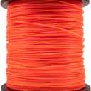 095 Trimmer Line, 095 Weed Eater String, 0.095" Weed Wacker String, Commercial Grade Round Nylon String Trimmer Line .095 Replacement For String Trimmer Weed Trimmers .095"-1280ft-5lb-Spool(Orange