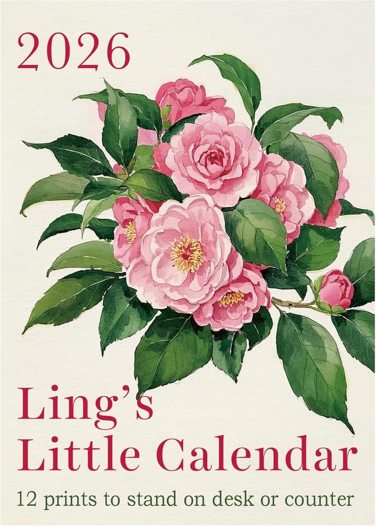 3 x Ling Chang Little Calendar Refill 2026 Desk Calendar 5X7"