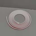 UOMTFAI Wall Cord Hider 196 Inch, Self Adhesive Cable Hider Cord Cover for Wires, Flexible Wire Cover Cable Raceway for Cord Management W0.59 H0.39in White