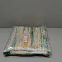 2x3 Green Teal Orange Multi Modern Abstract Rug for Entryway, Super Soft Small Washable Area Rug, Non-Slip Kitchen Rugs, Low-Pile Mat for Bedside, Foyer, Indoor Door Mat
