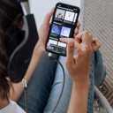 Nanxudyj AUX Cord 6ft,3.5mm Stereo Audio Cable 90 Degree Nylon Braided 3.5mm Male to Male Stereo Aux Cables Right Angle TRS Cable Portable Compatible for Headphone, car,Tablets, Speakers (6ft/1.8m)