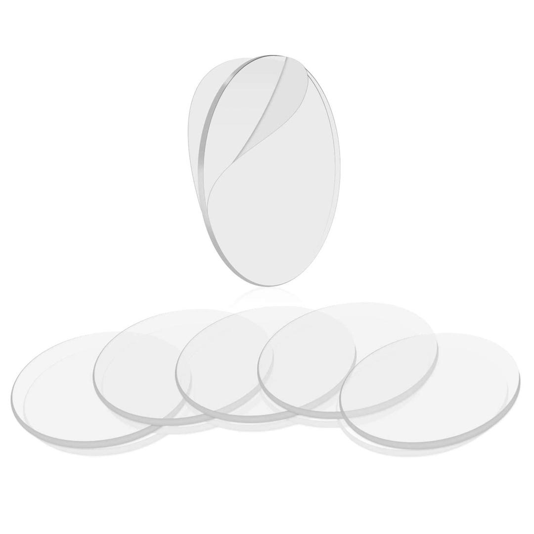 BRAVESHINE Double Sided Wall Adhesive Tape - 32Pack Heavy Stick Mounting Tape - Round 1.1Inch Removable Washable Nano Tape for Balloons Decor, Non-Slip Carpet, Picture Hanging Home Classroom Crafts