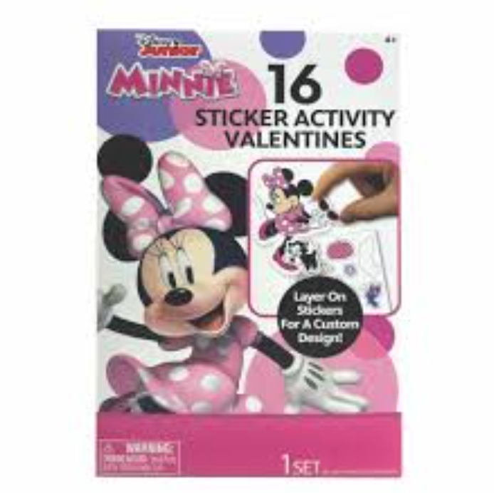 Exchange Cards Sticker Activiti Minnie 2 Pack