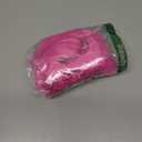 SEG Direct Furry Car Steering Wheel Cover with Gear Shift Cover, Soft and Warm, Cute Fluffy Auto Decor for Women Men, Standard Size, 2 PCS Set, Magenta