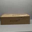 GLOBE Electric 52999 Derek 18" 2-Light Desk Lamp, Matte Black, On/Off Rotary Switch on Each Shade