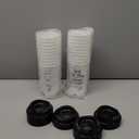 Skylety 20 Pack Christian Gifts for Men Women 16oz Reusable Bible Verse Tumbler Bulk Plastic Coffee Cups with Lids Inspirational Religious Christmas Gifts for Church Party Favor (White)