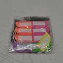 9 Pcs Real Glow in Dark Party Supplies, Glow Under UV Black Light Reflective Ink Printing Neon Honeycomb Birthday Decorations Neon Table Centerpieces Table Party Favor Decorations