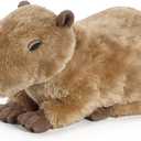 Capybara Stuffed Animals, Microwavable Stuffed Animal Adorable Fluffy Capybara Plush for Warmth Comfort, Heatable Coolable Lavender Scent Toy, Cute Soft Plushie Gift for Kids Adult & Children Boy Girl