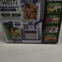 Ninja SS151 TWISTi Blender DUO, High-Speed 1600 WP Smoothie Maker & Nutrient Extractor* 5 Functions Smoothie, Spreads & More, smartTORQUE, 34-oz. Pitcher & (2) To-Go Cups, Gray