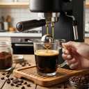 2 Pack Espresso Cooling Stones, Cold Espresso Ball & Espresso Steel Ball Design, Fast Cooling No Dilution Coffee Chilling Cubes, 304 Stainless Steel Reusable, for Iced Espresso & Nespresso