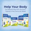 Boiron Arnicare Gel for Relief of Joint Pain, Muscle Pain, Muscle Soreness, and Swelling from Bruises or Injury - Non-greasy and Fragrance-Free - 2.6 oz