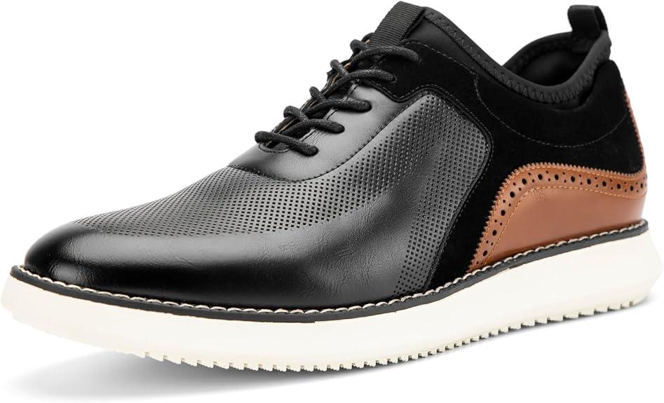 MEIJIANA Men's Suit Shoes, Business Lace-Up Shoes, Classic Leisure Shoes, Modern Oxfords
Size 9
