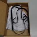 Christmas Stocking Holders for Mantle Set of 4, Adjustable Vintage Metal Xmas Stocking Hanger for Fireplace Holiday Family Christmas Stocking Hooks (Black)