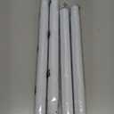 Outdoor Tension Rods for Patio White Extra Tension Curtain Rod 31-124 inLong Curtain Rods Adjustable Heavy Duty Tension Rod for Bathroom Window No Drilling Never Rust Non Slip