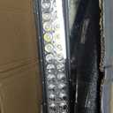 YITAMOTOR 50" 18W Light Bar & 2pc Spot Flood Combo Offroad